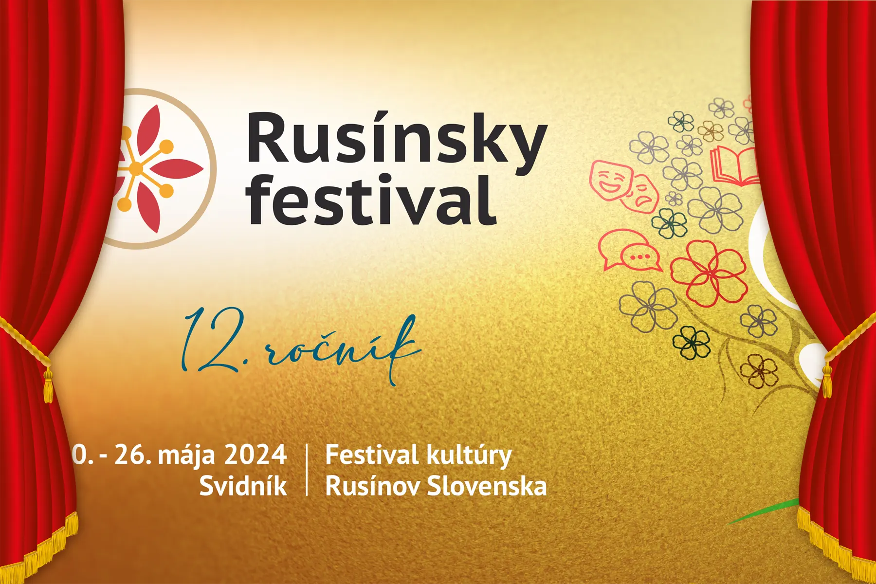 Slávnostné otvorenie 12. Festivalu kultúry Rusínov Slovenska